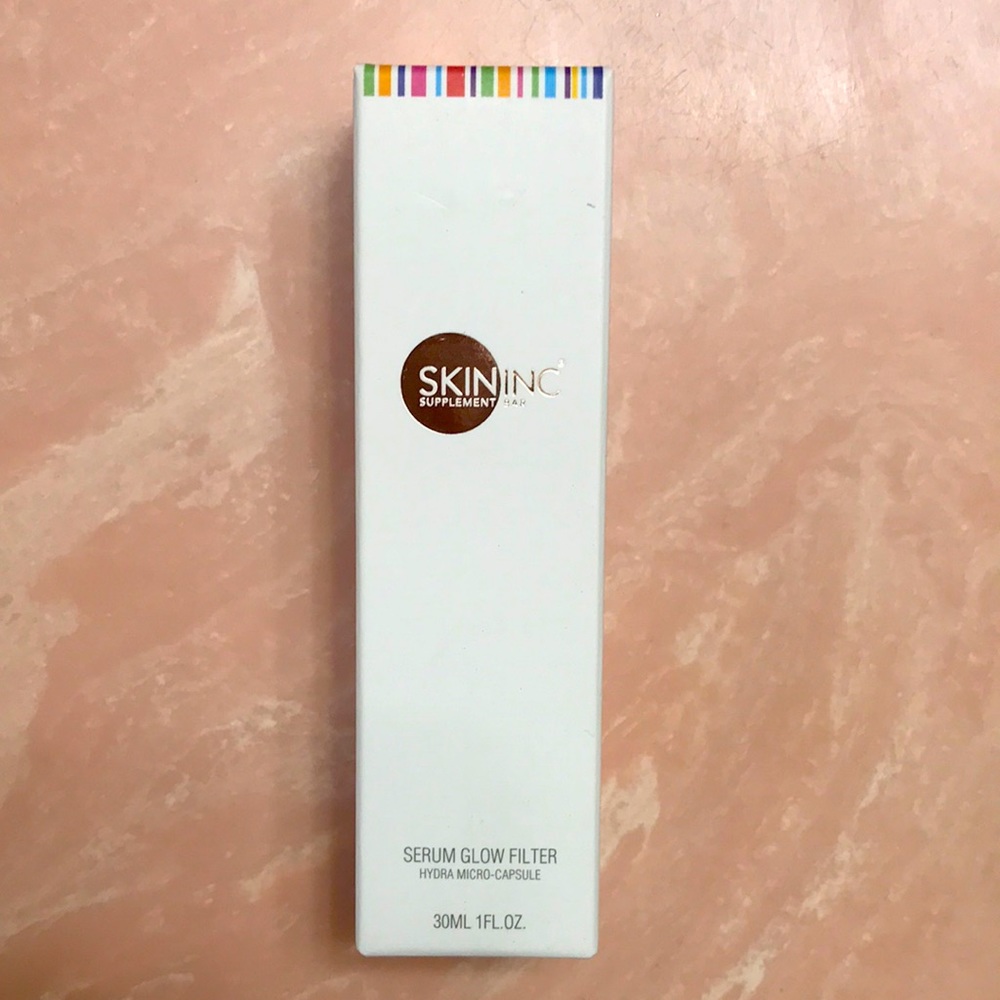 SKININC Supplement Bar | Serum Glow Filter | Net: 30mL/1 fl.oz
